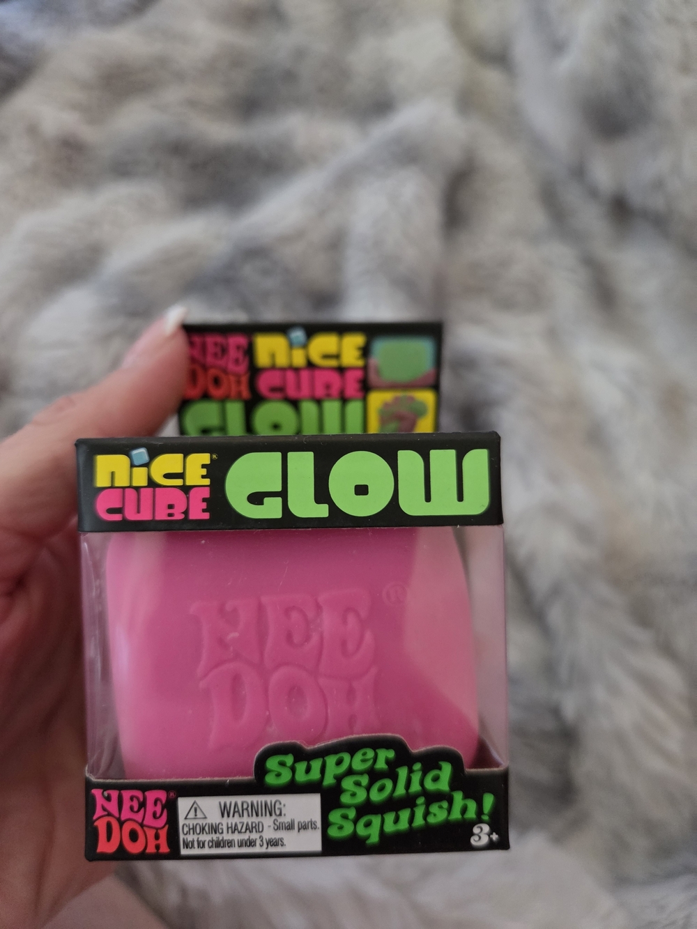 Needoh- Nice Cube GLOW - Pink